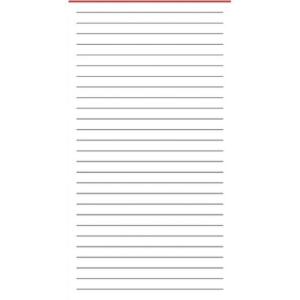 Ersatzeinlage A6 liniert Notizen BSB 02-0060  50 Blatt