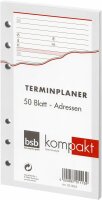 BSB Ersatzeinlage A6 Adressen Telefon 02-0062 50BL