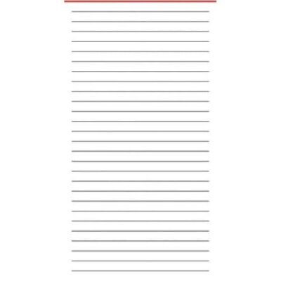 Ersatzeinlage A7 Notizen liniert BSB 02-0073  50 Blatt