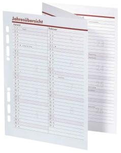 2026 Ersatzkalendarium A5 Jahresplaner BSB 02-0570