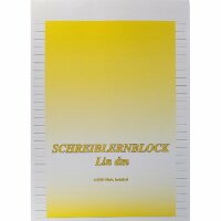 PVP Schreiblernblock A4 Lineatur DM mit Kopfbogen 30 Blatt