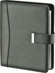 Zeitplaner Kunststoff A5 schwarz BSB 02-0504 m. Lasche