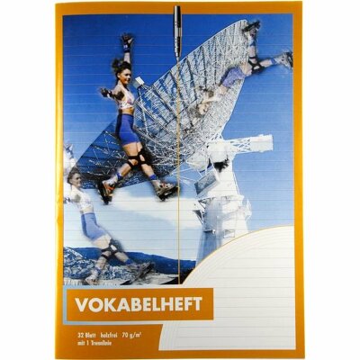 PVP Vokabelheft A5 32 Blatt Lineatur 53 liniert