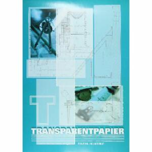 PVP Transparentpapier A3 Block 70 g/m² 20 Bl+1 Bl mm-Papier