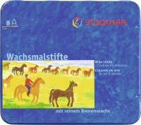 Wachsmalstift 8ST ungiftig WF STOCKMAR 31000 o.Hülse...