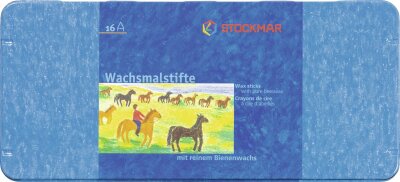Wachsmalstift 16ST ungiftig WF STOCKMAR 32000 o.Hülse Bienenwachs