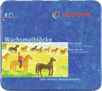 Wachsmalblock  zu 8 Stück STOCKMAR 34000 ungiftig