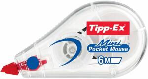 Tipp Ex Tipp-Ex Korrekturroller Mini Pocket Mouse, 5 mm x 5 m