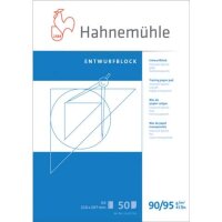 Hahnemühle Transparentblock - A4, 90/95 g/qm, 50 Blatt
