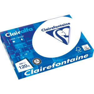 Clairefontaine Kopierpapier Clairalfa/1952C DIN A4 weiß 120 g/qm Inh.250