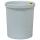 MM Metzger Mendle Sicherheitspapierkorb, 18 Liter - hellgrau, Ø min/max: 250/290 / 330 mm hoch