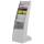 Paperflow Prospektständer Courbo SLIM - 6 Fächer, grau