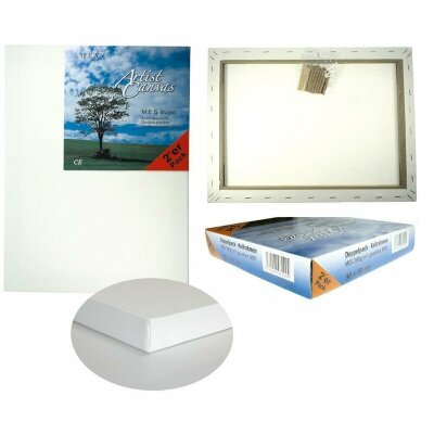 CMI Keilrahmen 40 x 50 cm 280 g/m² 2er Pack