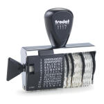 WEDO Stempel Wortband m. Datum