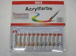 CMI Acrylfarben 12er/Profi MES 11 x 12 ml + 1x 21 ml...