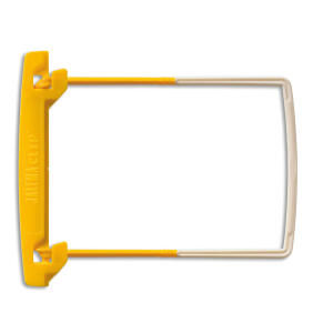 Jalema 5710200 Clip, 10er Packung, gelb