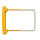 Jalema 5710200 Clip, 10er Packung, gelb