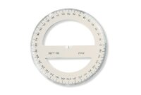KOH Winkelmesser Plast 360° D = 10 cm Transparent