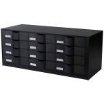 Paperflow Schubladenelement für Rollladenschrank easyOffice schwarz