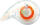 OPTI Textmarker Roller orange 12St Bulk OPTI® Curve 4,2mmx12m