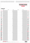 2026 GÜSS Teamplaner, für 5 Personen