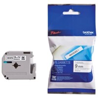 Brother M-Schriftbandkassetten - unlaminiert, 9 mm x 4 m,...