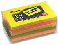 Snopake Sticky Notes Klebezettel 76 x 127 mm klebt auf...