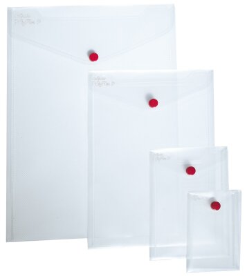 Snopake Dokumententasche Polyfile P A 7 Hochformat transparent 1 Stück