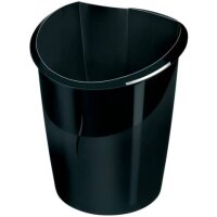 Ellypse by Cep Papierkorb Ellypse - schwarz, 15 Liter