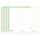Ursus Green Schreibunterlage - 525 x 375 mm, Recycling-Papier, 30 Blatt