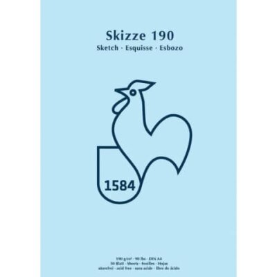 Hahnemühle Skizzenblock - A4, 190 g/qm, 50 Blatt