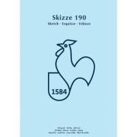 Hahnemühle Skizzenblock - A4, 190 g/qm, 50 Blatt