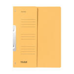 Falken Falken Einhakhefter A4 1/2 Vorderdeckel kfm. Heftung, chamois, Manilakarton, 250 g/qm