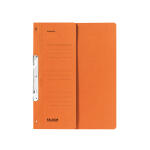 Falken Falken Einhakhefter A4 1/2 Vorderdeckel kfm. Heftung, orange, Manilakarton, 250 g/qm