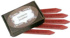 Standardgraph Siegellack 95 cm bordeaux 10er Pack