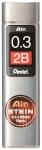 Pentel Feinmine AIN STEIN 15St Feinmine AIN STEIN 0,3mm/2B