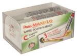 Pentel Whiteboardm. 4er Set sw, rt, bl, gn