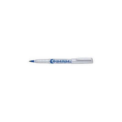 Pentel CD-R/DVD-R Marker 1,0 mm bl weiche, formstabile Faserspitze blau