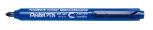 Pentel Permanentmarker m. Druckmechanik bl