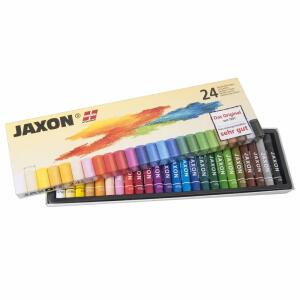 Pastell-Ölkreide sort. JAXON 47424  24er-Et