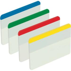 Post-it Index STRONG - 50,8 x 38 mm, sortiert, 4x 6 Streifen