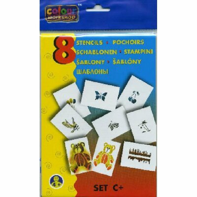 Centro Blo Pen - Schablonen 8er Pack "gemischte Motive" - C+
