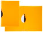 Clip Mappe A4 Kunststoff, orange