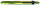 Fisher Space Pen Bullet Lack Pastel Lime Green / Clip schwarz Weltraumkugelschreiber im Etui