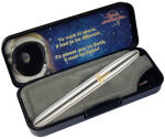 Fisher Space Pen Bullet chrom mit Shuttle im Etui