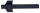 Fisher Space Pen Clip schwarz für Bullet 1 Stück