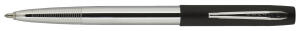 Fisher Space Pen Capomatic Colours Schaft chrom / Kappe schwarz im Etui