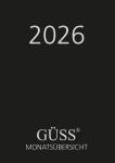 2026 GÜSS Monatsübersicht Taschenkalender