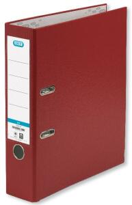 ELBA Ordner "smart Pro" PP/Papier, mit auswechselbarem Rückenschild, Rückenbreite 8 cm, bordeaux