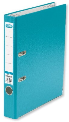 ELBA Ordner "smart Pro" PP/Papier, mit auswechselbarem Rückenschild, Rückenbreite 5 cm, türkis